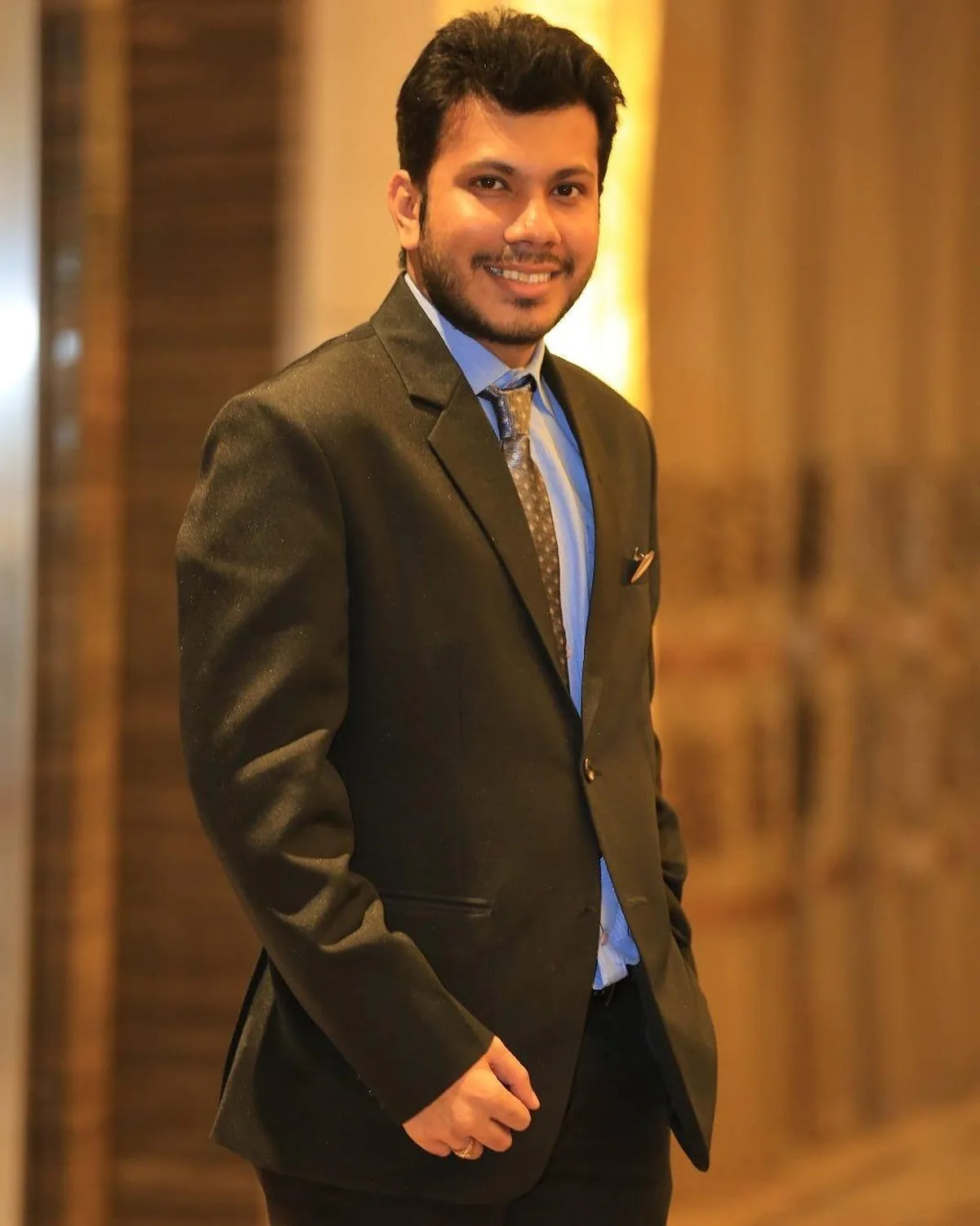 Vinay Pagare in his early founder years